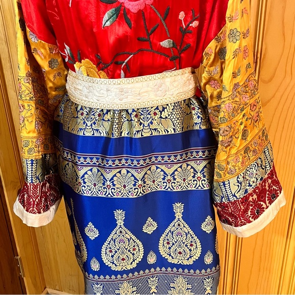 RARE Free People Destination Unknown Sari Not Sorry Jacquard Coat Sz-XS/S - Picture 14 of 16